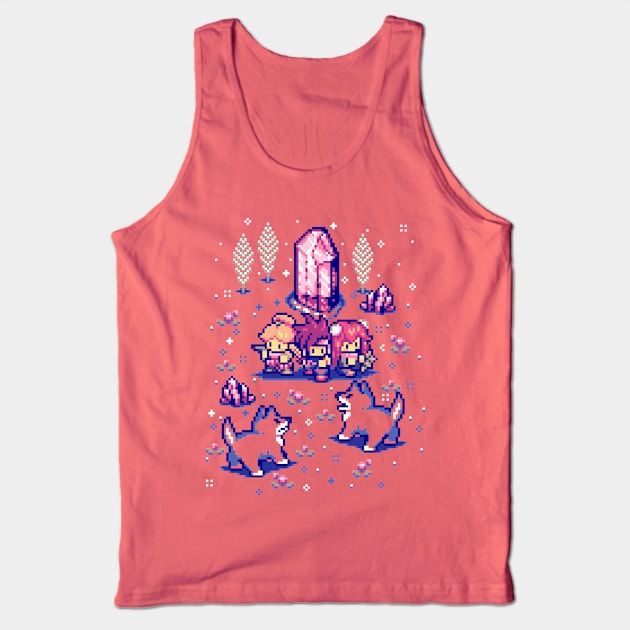 Ice Country Tank Top by Pixeleyebat